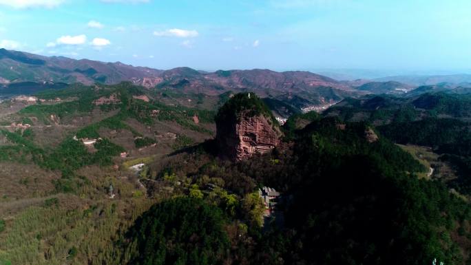 甘肃天水麦积山石窟