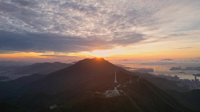 梧桐山日出