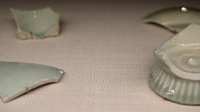 博物馆馆藏文物陶瓷残片
