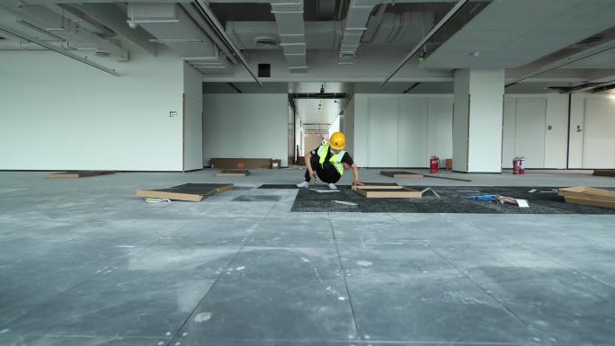 地板 木地板安装 办公室地毯 工程