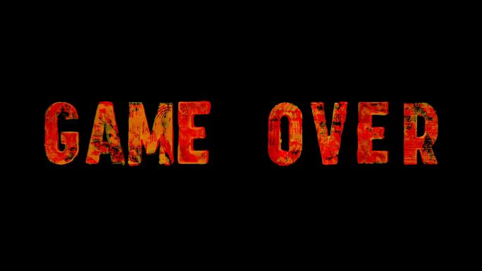 游戏结束Game Over