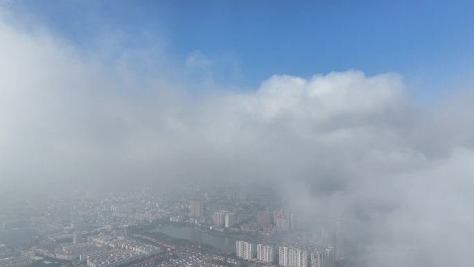 建水县城航拍