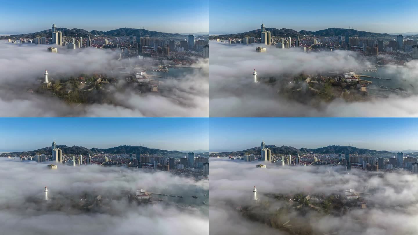 烟台芝罘区平流雾