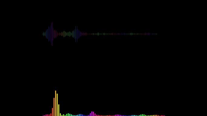 4K音乐动态音频波动视频模板