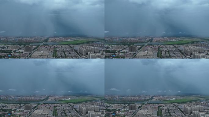 通辽暴雨来临前