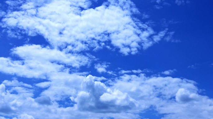 蓝天白云、云卷云舒