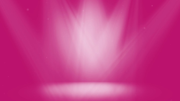 红宝石粉色玫瑰舞台讲台，产品有亮点光束霓虹荧光灯棒讲台舞台抽象彩色背景，明亮的霓虹光芒和发光的线条背