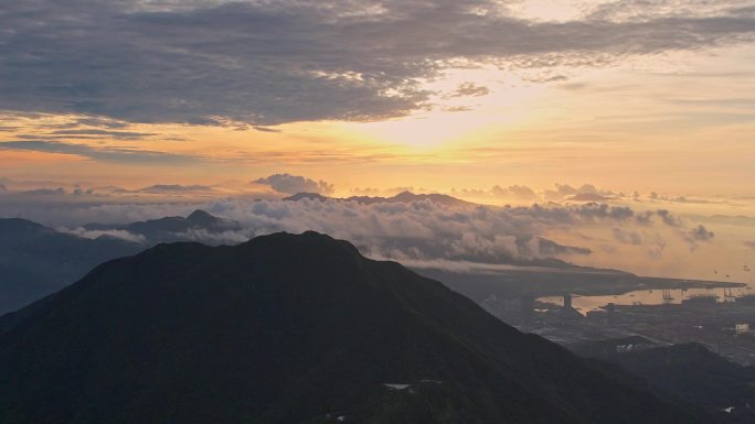 梧桐山日出