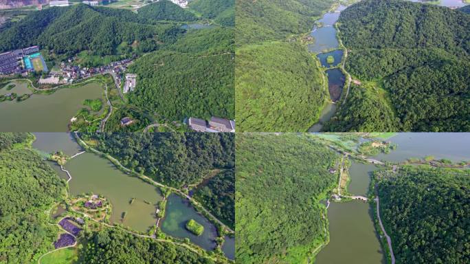 【合集】杭州铜鉴湖全景