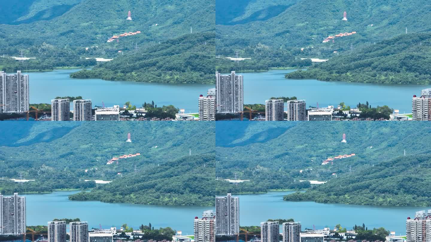 罗湖深圳水库远景