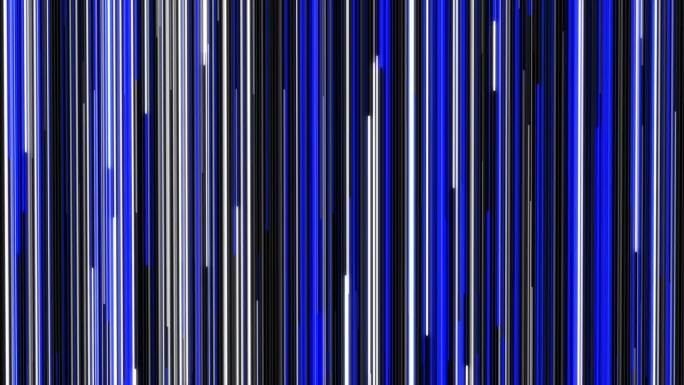 抽象的蓝色霓虹灯线流动比赛的背景循环。光线无缝明亮的动画背景。创意的跑线运动设计。