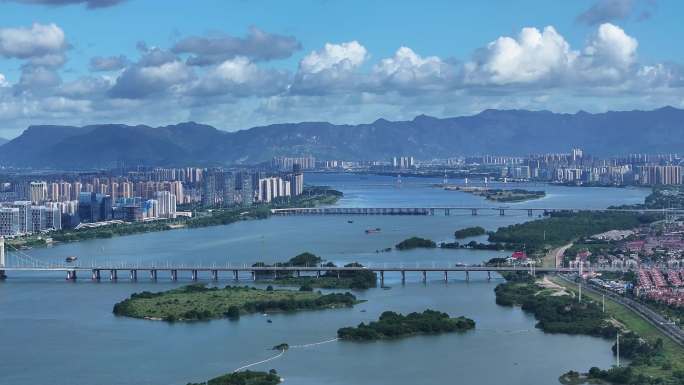 御3长焦航拍福州全景