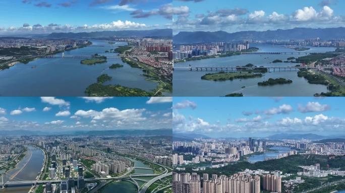 御3长焦航拍福州全景