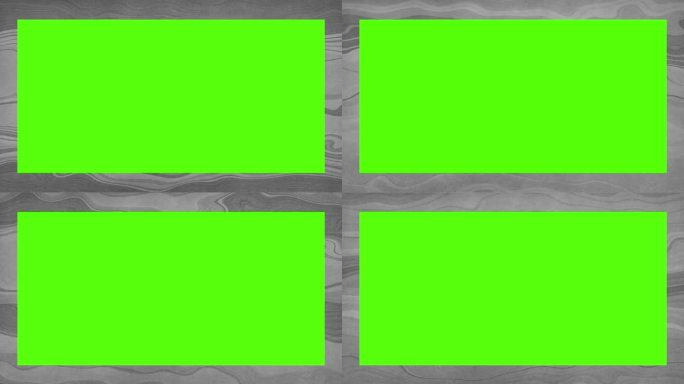 大理石颗粒状迷幻波-环-绿网框。