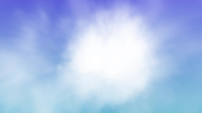 云冲进变化的蓝天4K循环