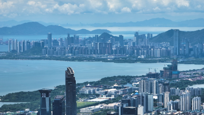 南山蛇口深圳湾大景