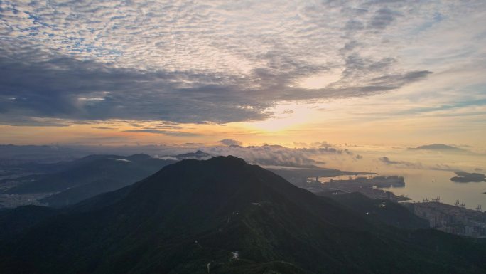 梧桐山日出