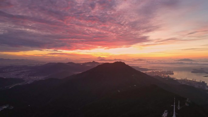 梧桐山日出