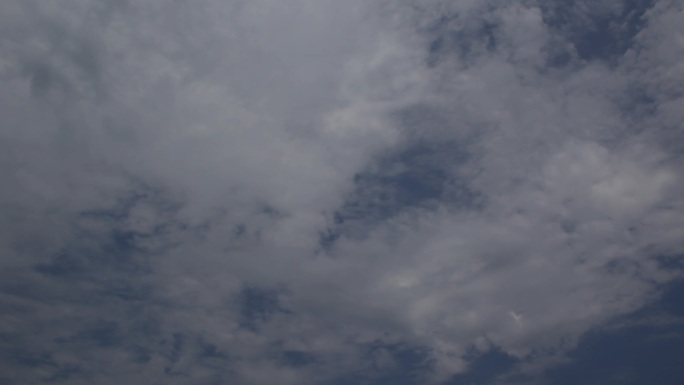 蓝蓝的天空大块云团云飘飘云朵