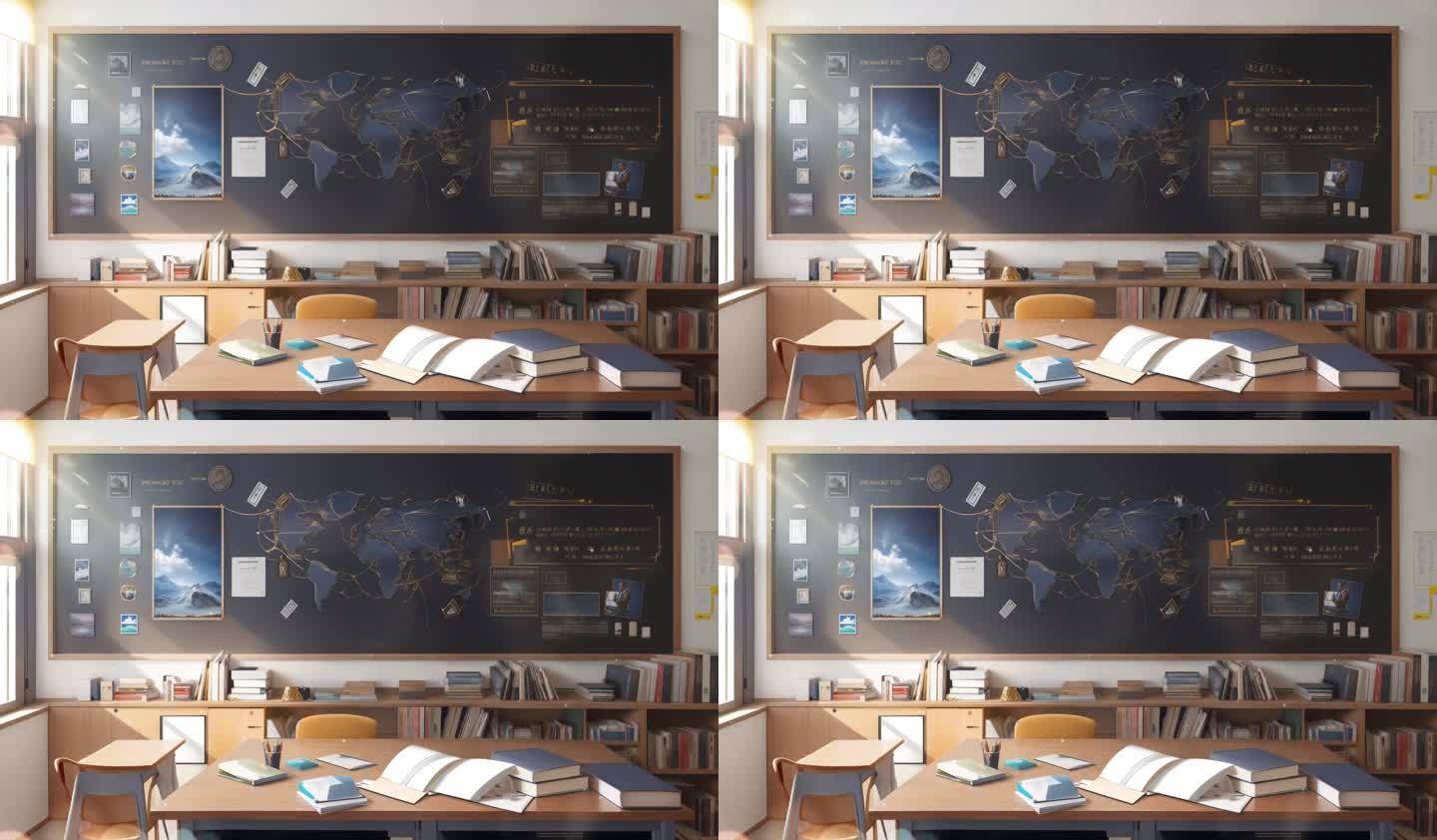 教室LED背景视频