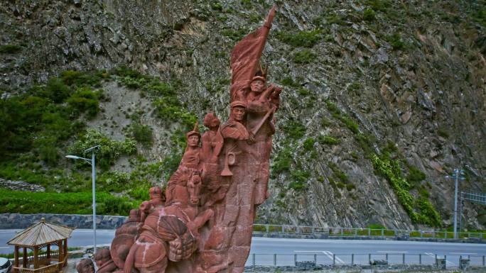 红军长征纪念雕塑