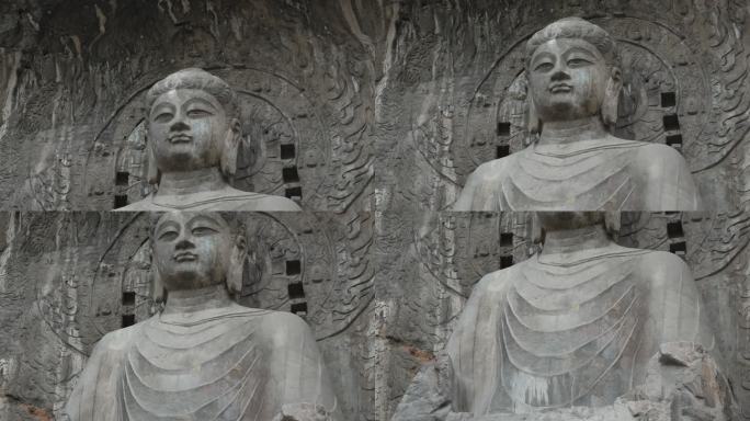 洛阳龙门石窟佛像石像8