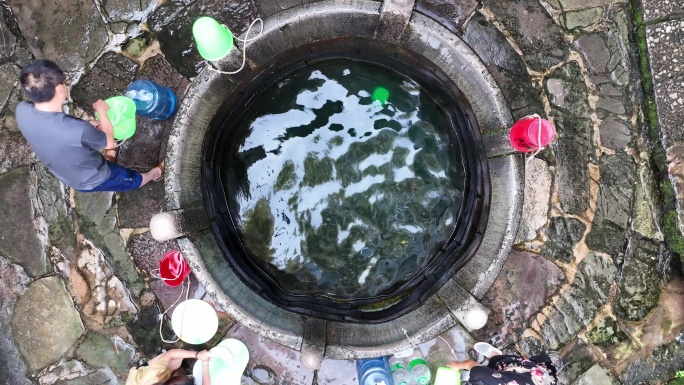 云南建水大板井航拍