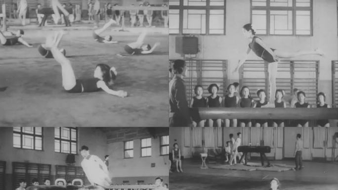青少年 体操运动员培养训练 5060年代