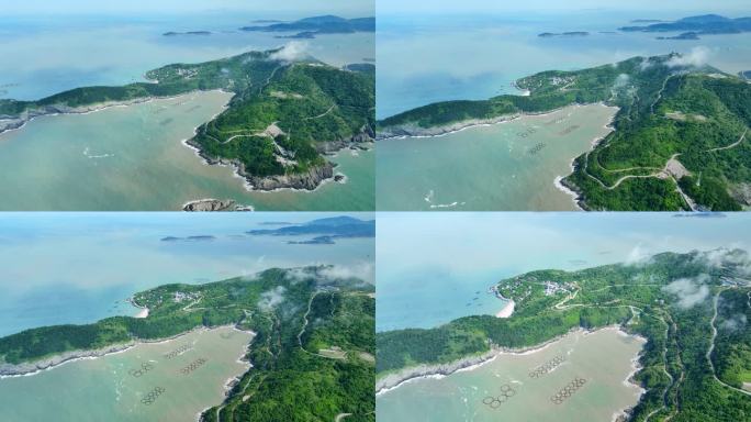 浙江台州大陈岛4K航拍