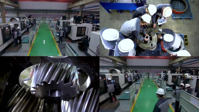 机械制造 生产车间 器械生产