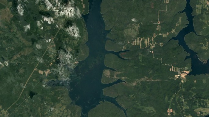 令人瞠目结舌的延时摄影曝光了伊尔库茨克布拉茨克惊人的森林破坏:见证地球令人震惊的消亡