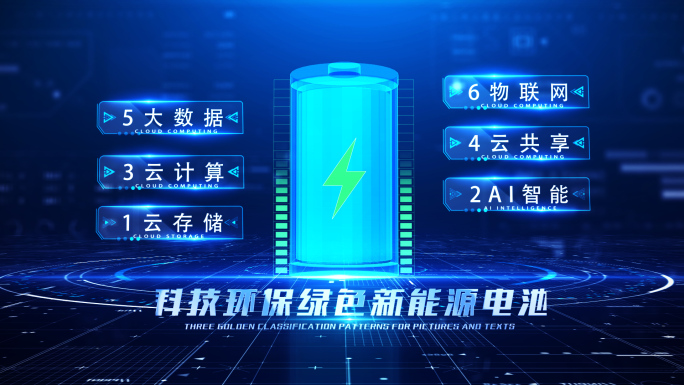 科技新能源电池产品介绍