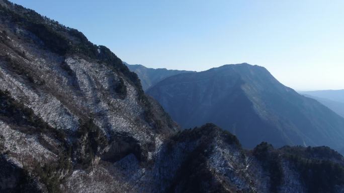 山西灵石县石膏山航拍镜头素材（15）