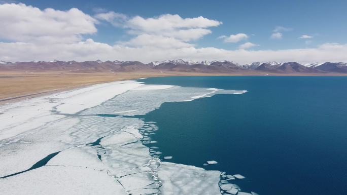 航拍纳木措