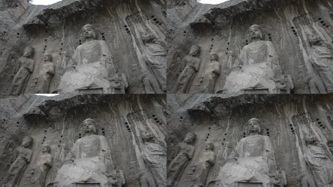 洛阳龙门石窟佛像石像6
