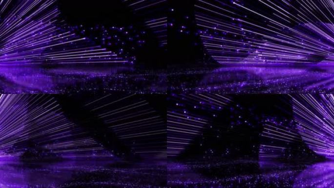 4K 律动粒子线-紫