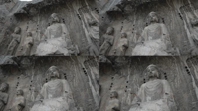 洛阳龙门石窟佛像石像7