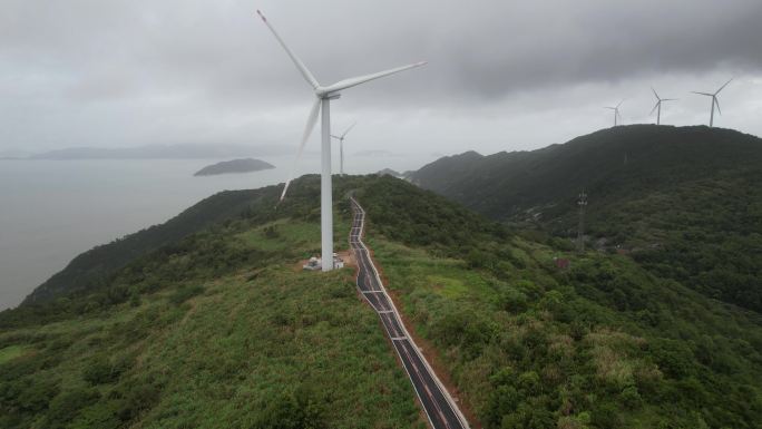 台州玉环牛头颈风车素材DJI_0545