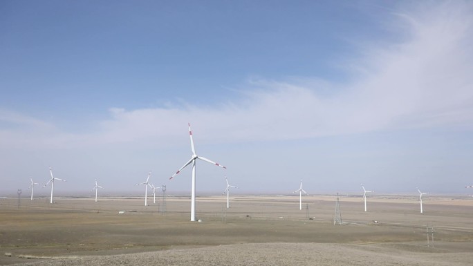 B新疆准噶尔老风口风力发电机3