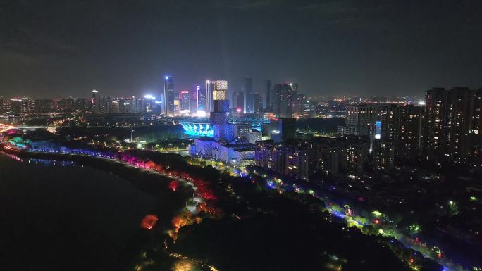 佛山科学馆夜景