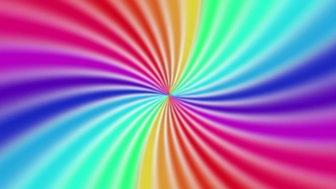 五彩缤纷的颜色轮旋转点霓虹灯圆点技术动画背景，旋转万花筒漩涡动画背景的标志和标题