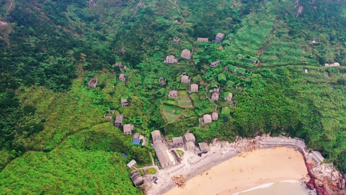 温岭松门山海之韵，大坑沙无人村景色