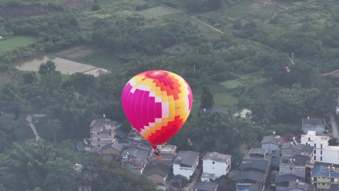 桂林阳朔热气球