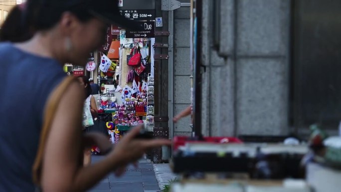 百姓生活 繁华街道 城市建筑