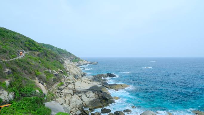 大海 礁石 岩石 海浪 海景 海南三亚