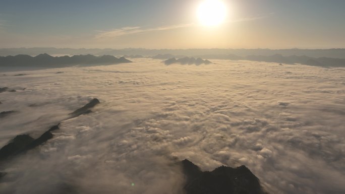 湘西八面山云海航拍