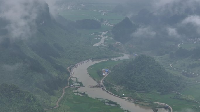 广西靖西鹅泉景区高清视频