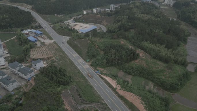 环城公路航拍