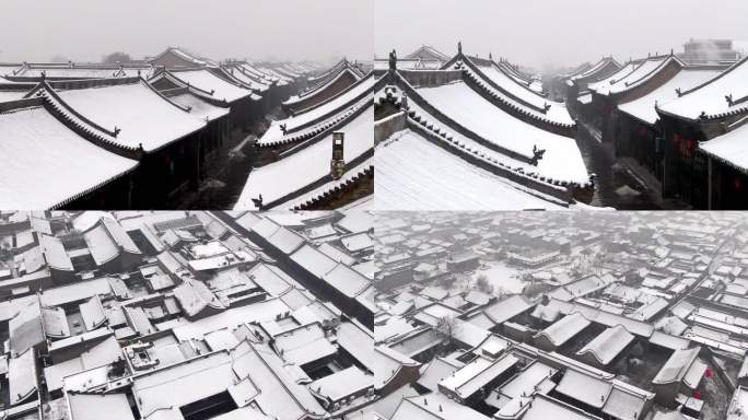 平遥古城雪景