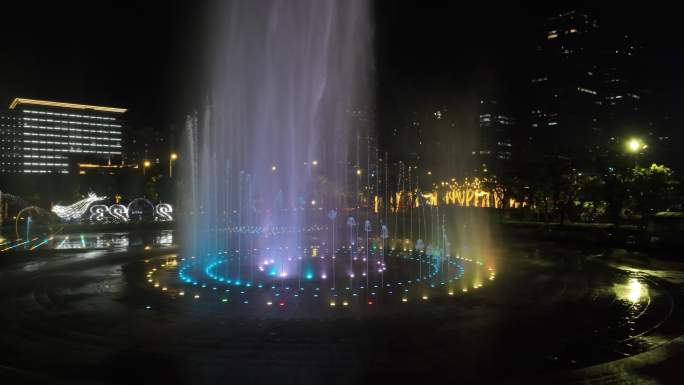 日月广场喷泉